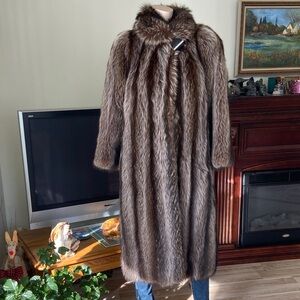 Luxurious Racoon Fur coat